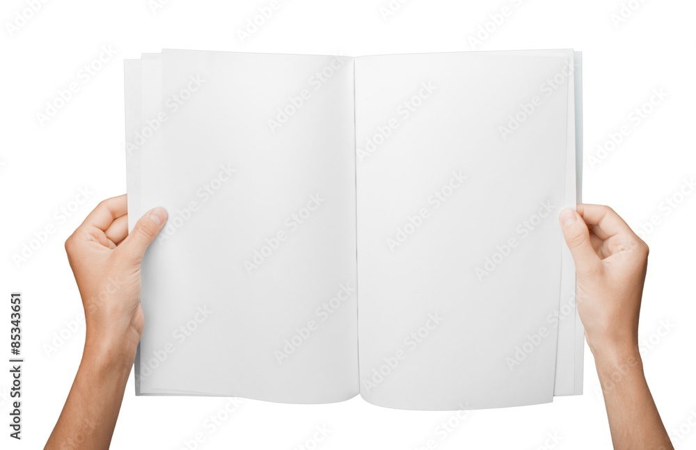 Magazine, Blank, Book. Magazine, Blank, Book.