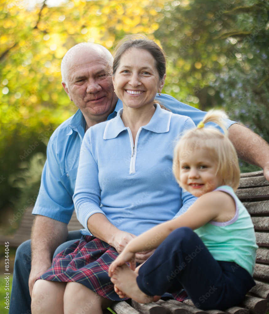 elderly grandparents with cutes grandchild elderly grandparents with cutes grandchild