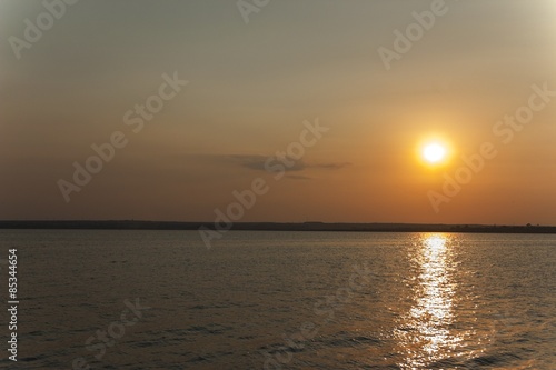 sunset over lake Siutghiol © csabi_f