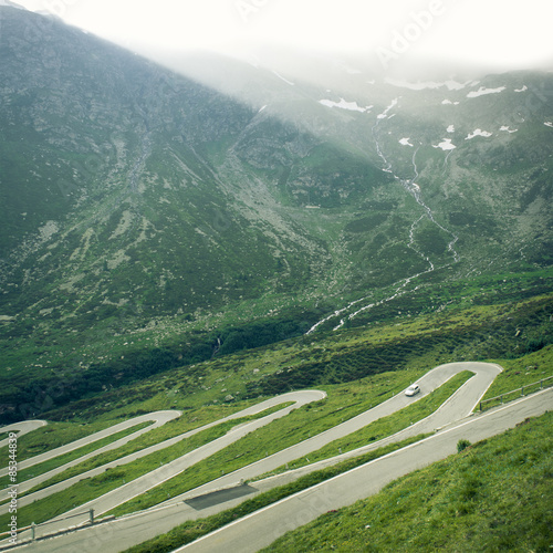 Switzerland, Grisons, Spluengen Pass photo