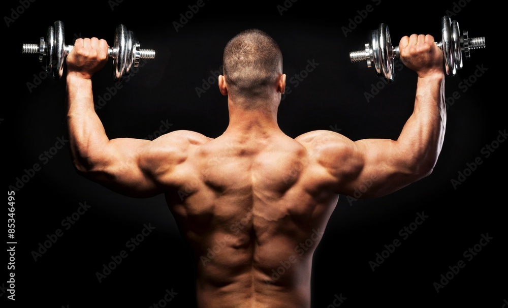 Training, weight, back. Training, weight, back.