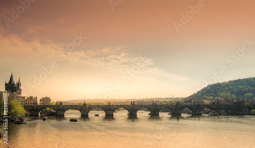Photo Charles bridge in Prague