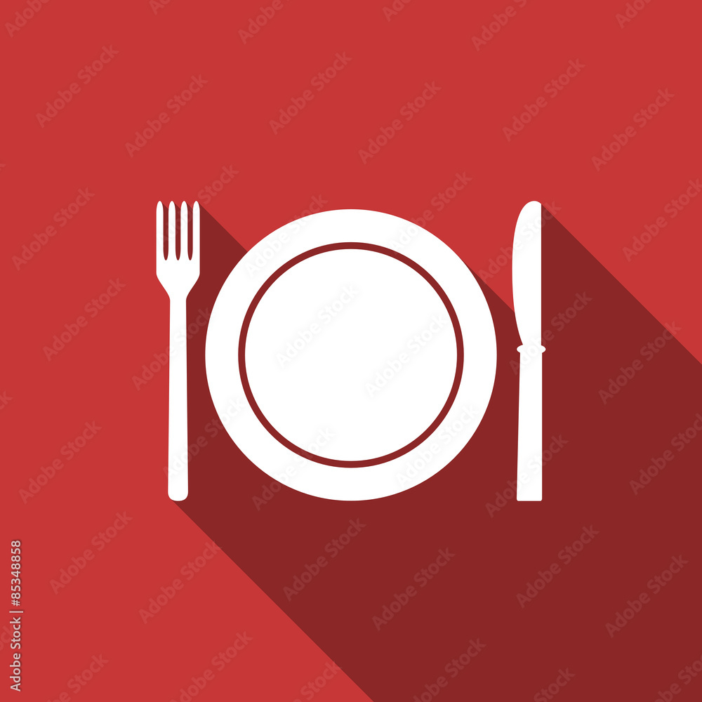 restaurant flat design modern icon restaurant flat design modern icon