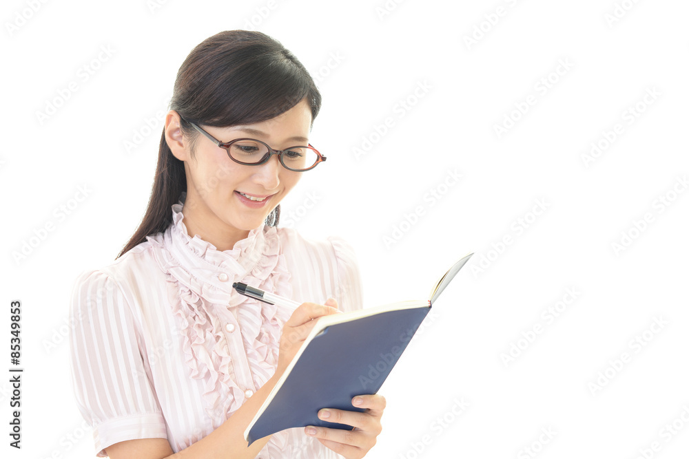 笑顔の女性 笑顔の女性