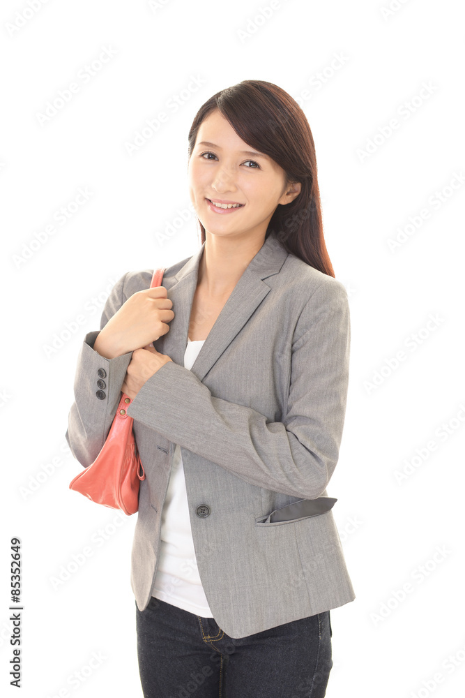 笑顔の女性 笑顔の女性
