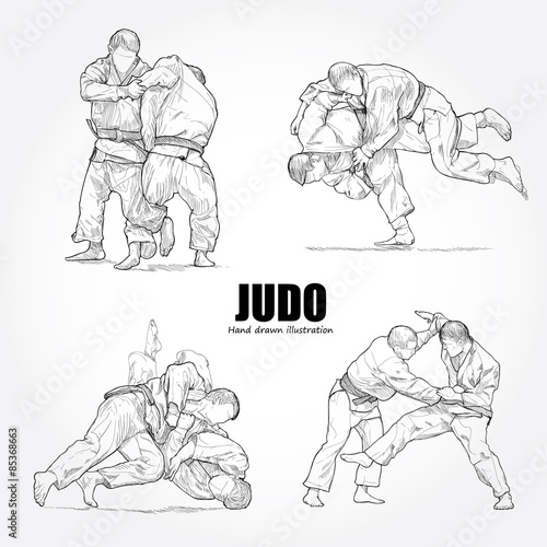 illustration of Judo photo
