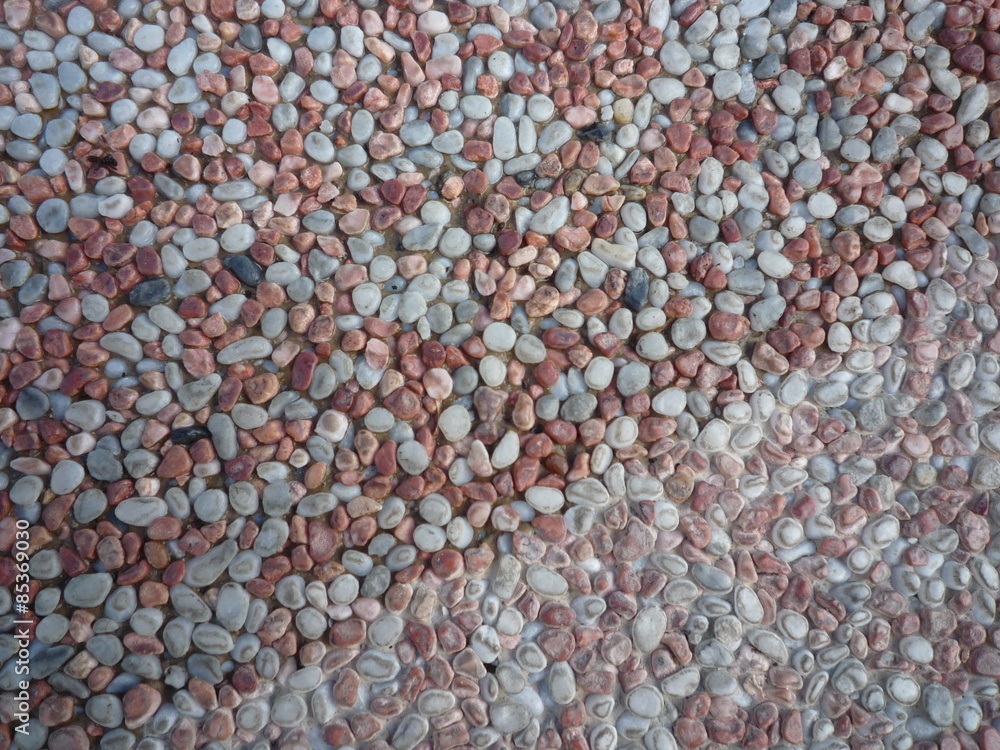 Pebble Stone Wall with small stones all over
Pebble Stone Wall with small stones all over