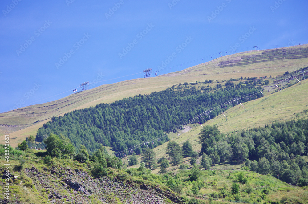 les 2 alpes en été - isère les 2 alpes en été - isère