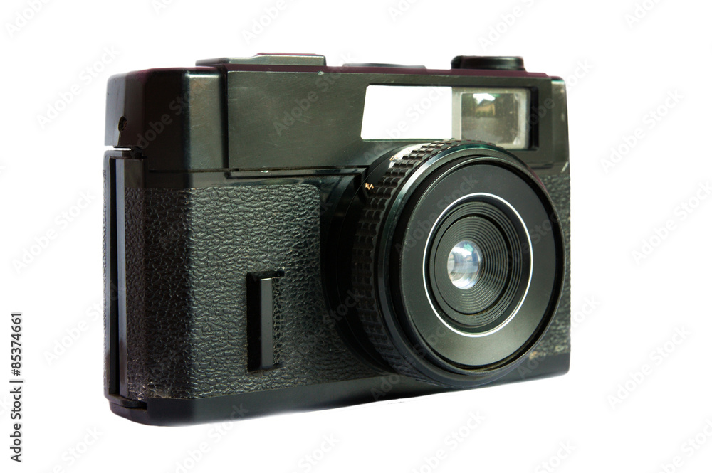 An elegant retro range finder camera