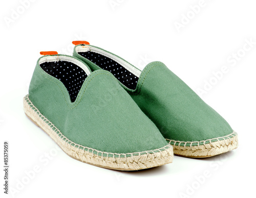 Green Espadrilles photo