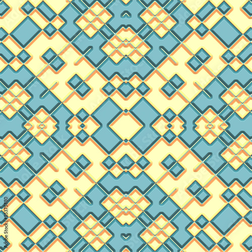 Decoration tile generated seamless texture