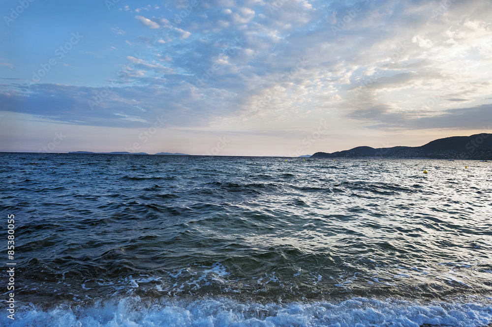 Obraz premium Himmel und Meer