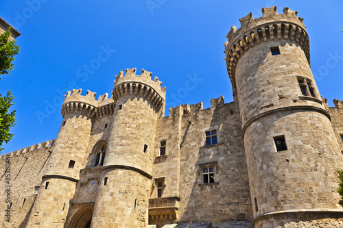 The Palace of the Grand Master of the Knights of Rhodes.
