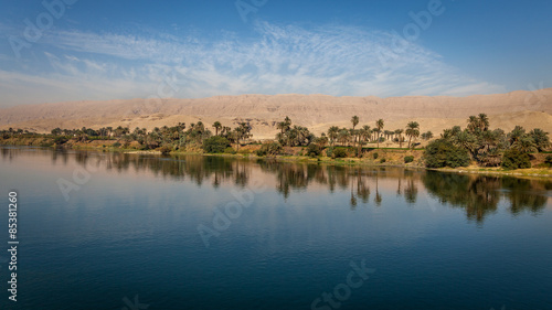 Along the Nile river