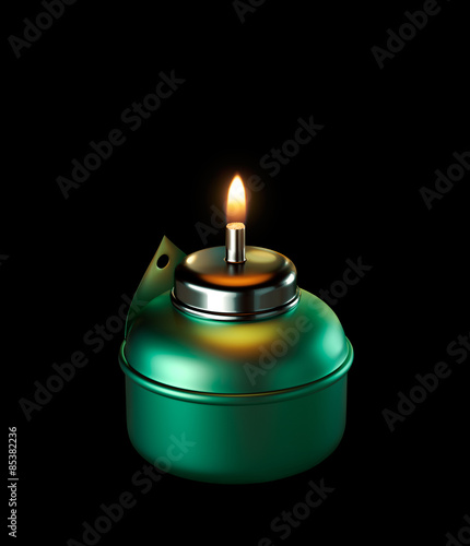 Ramadan Oil Lamp isolated