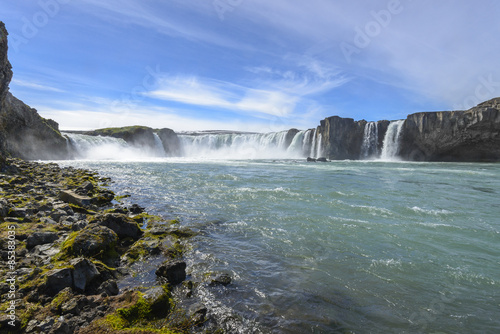 Godafoss waterfall  North Iceland