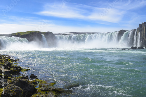 Godafoss waterfall  North Iceland