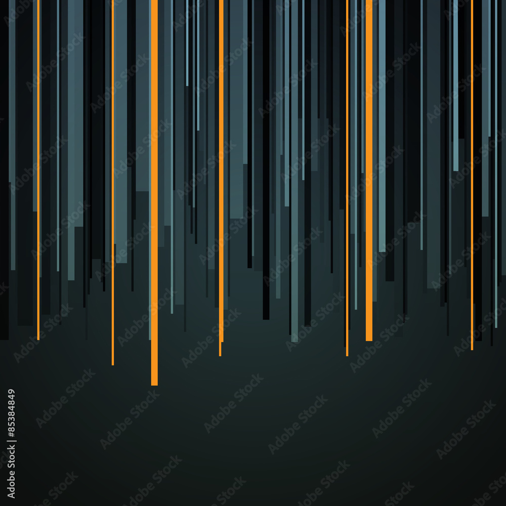 Abstract infographics vertical gray, black and orange stripes ba Abstract infographics vertical gray, black and orange stripes ba