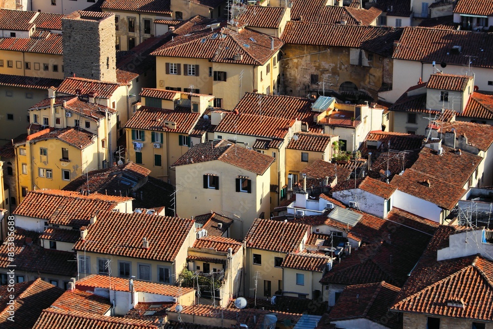 Florence aerial view