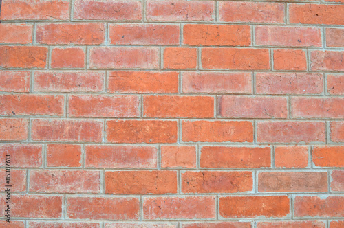 Red brick wall background