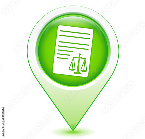 texte de loi sur marqueur géolocalisation vert
