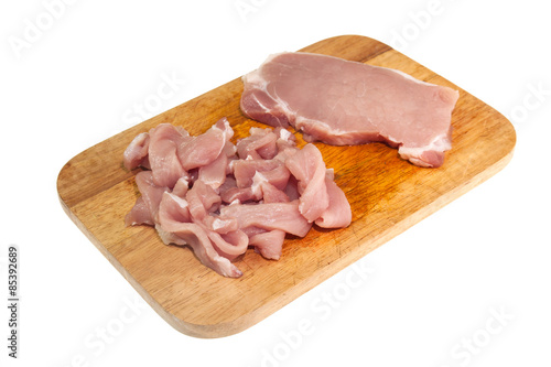 Fresh pork meat