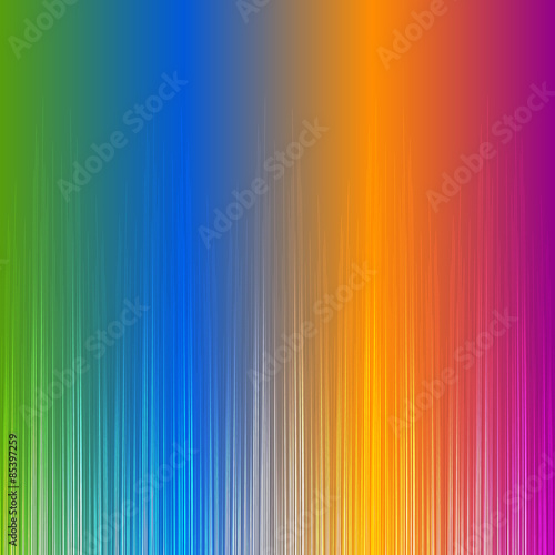 Rainbow gradient equalizer