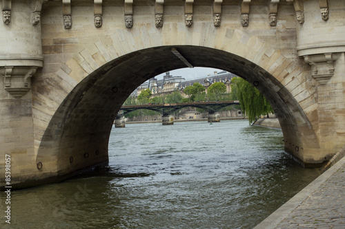Bridge over river Seine in Paris © mrstam