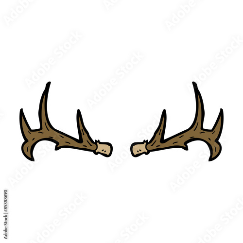 cartoon antlers