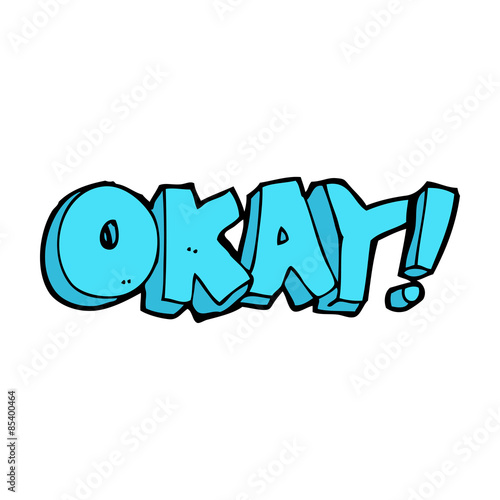 cartoon okay sign