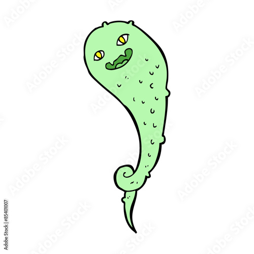cartoon spooky ghost