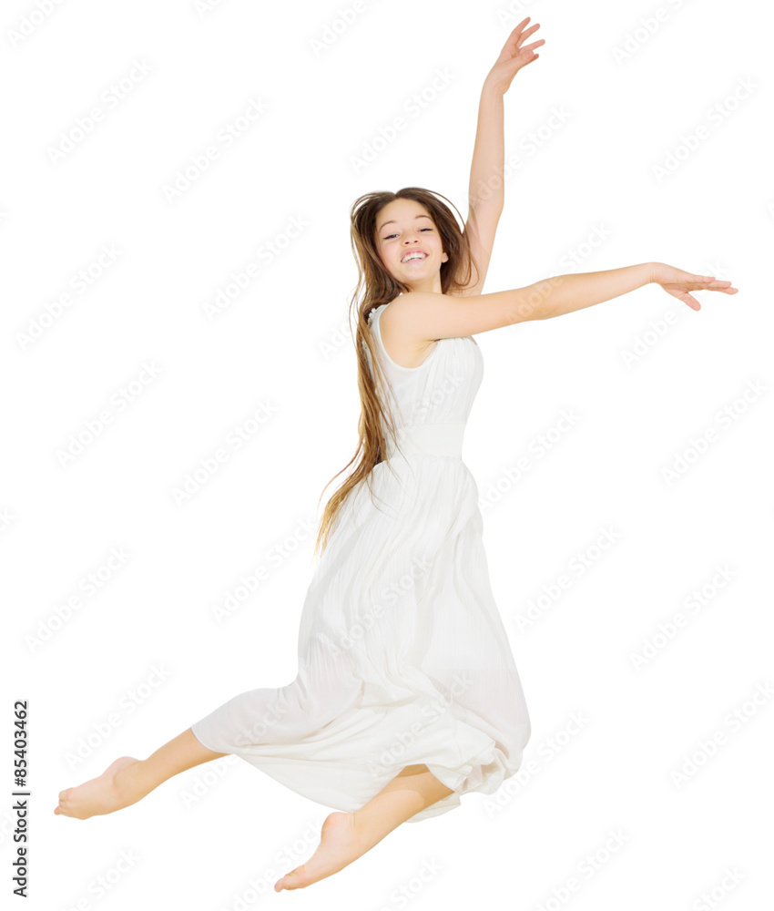 Young girl modern dancer Young girl modern dancer