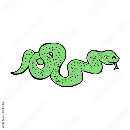 cartoon snake