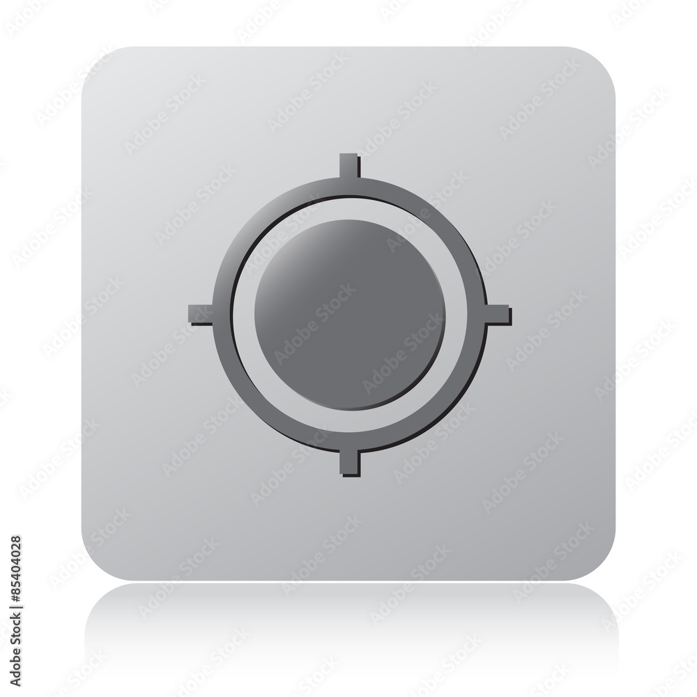 GPS icon vector