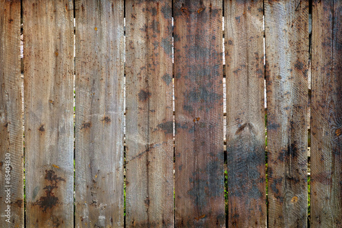 Old board wood plank as grunge background.