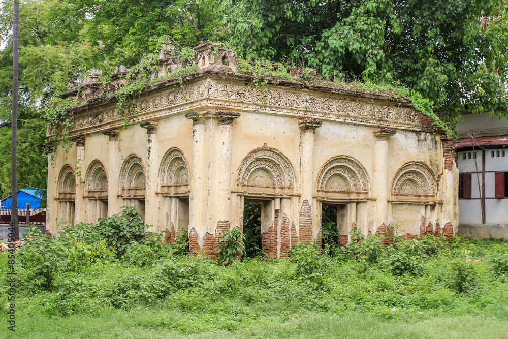 Old building stand alone in the city of Amapura, Mynamar