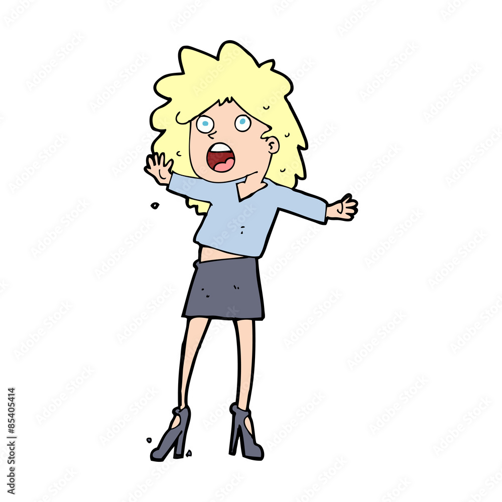 cartoon woman having trouble walking in heels cartoon woman having trouble walking in heels