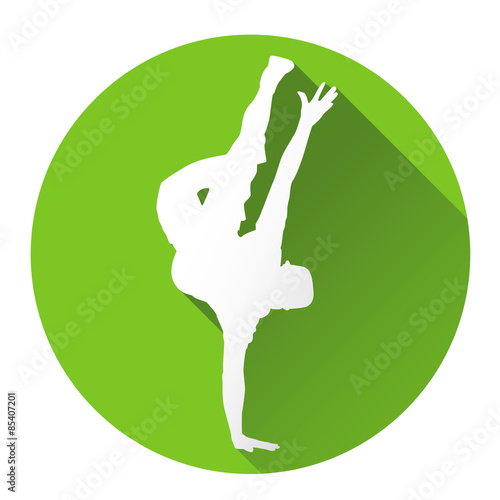 Hiphop dancer icon