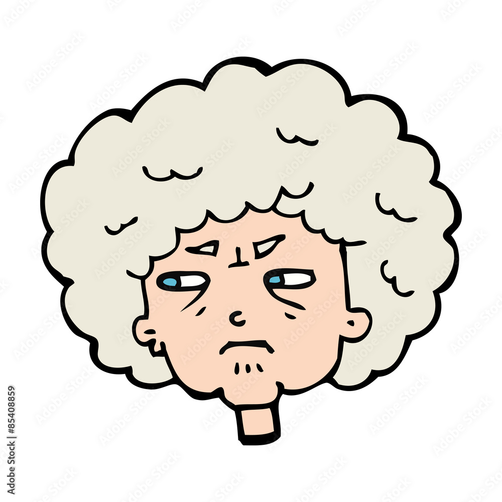 cartoon bitter old woman cartoon bitter old woman
