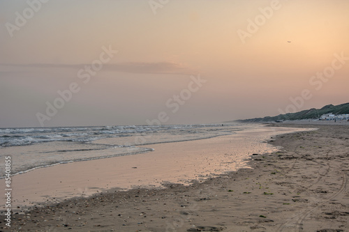 On the morning of the North Sea.