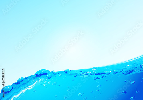 Fototapeta Naklejka Na Ścianę i Meble -  blue water 1