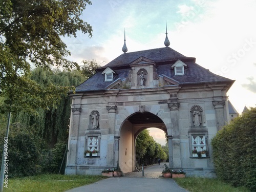 Eingang Kloster Knechtsteden bei Dormagen photo