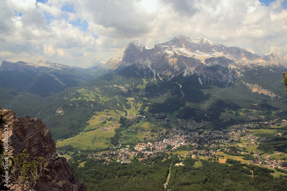 Fototapeta premium Alps in Italy, Dolomites