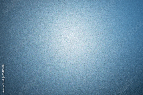 blue frosted glass texture as background
