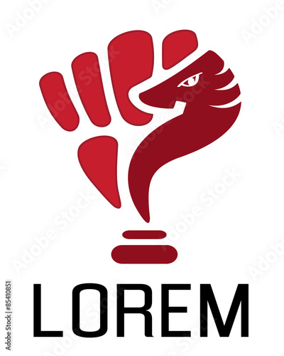 Logo template, chess club, bishop, power, sports