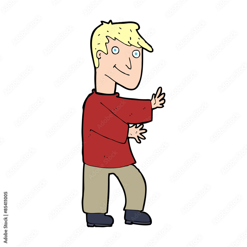 cartoon happy man cartoon happy man