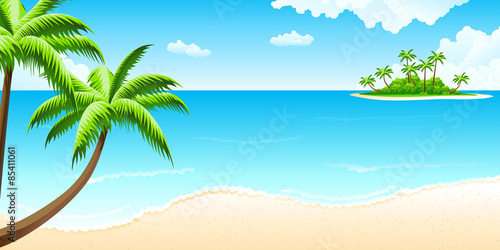 Tropical landscape