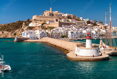 Ibiza port, spain