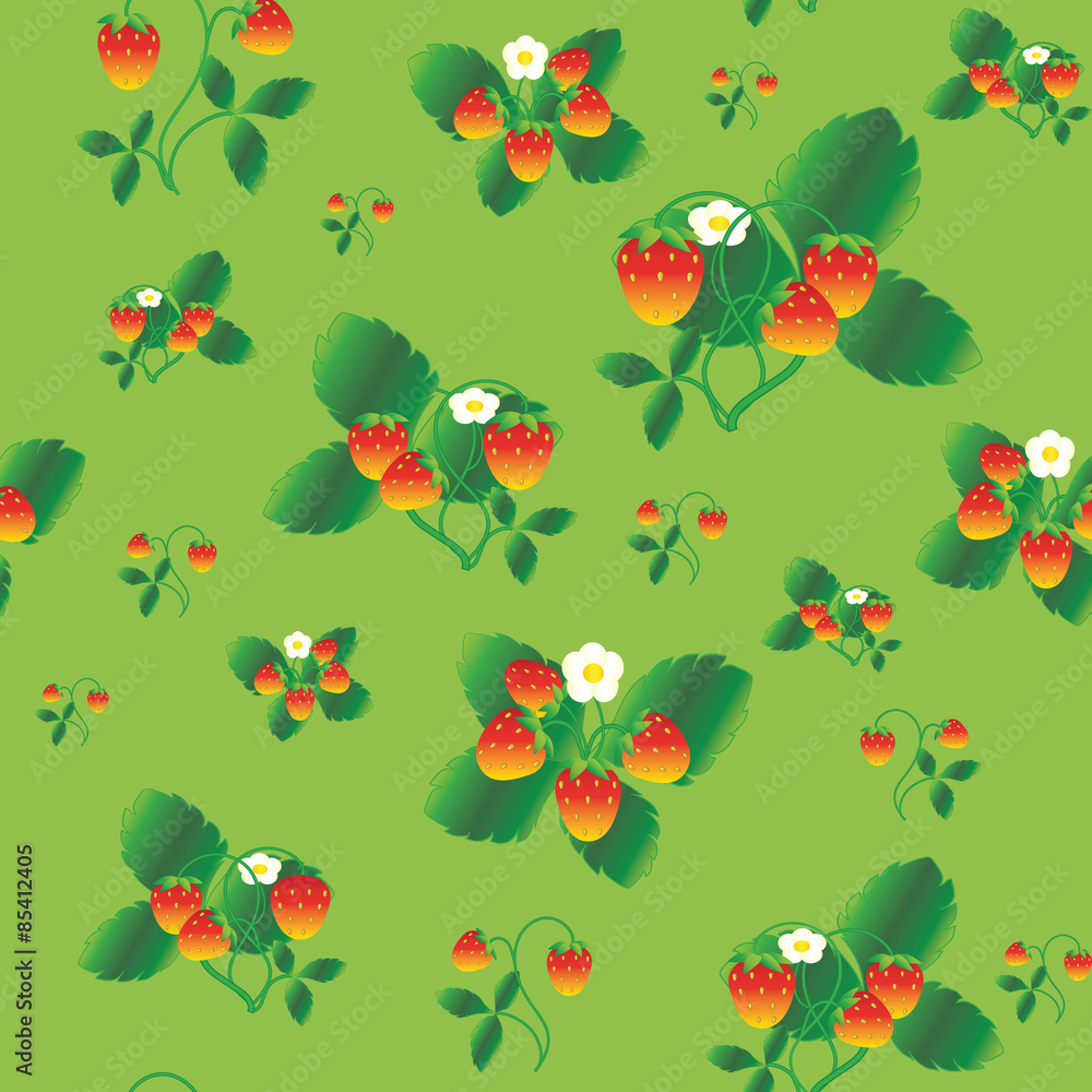 strawberries pattern strawberries pattern