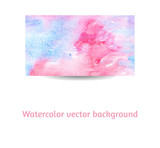 Artistic watercolor on textured paper background